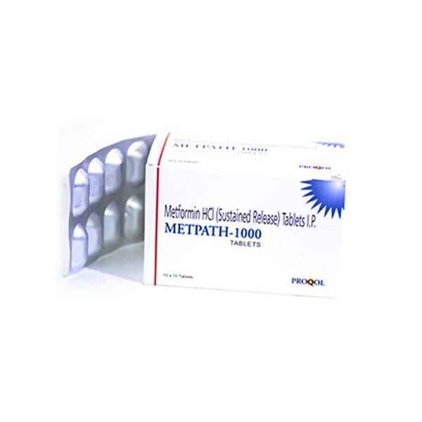 Metpath 1000mg Tablet 10'S