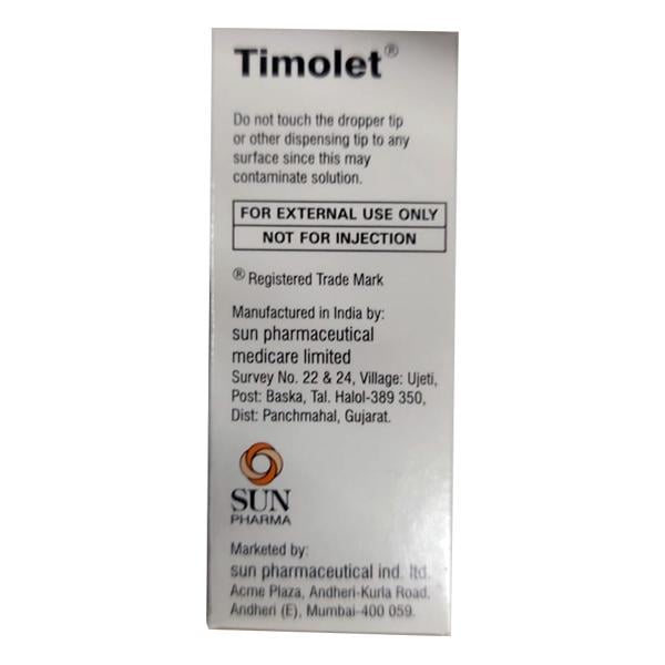 Timolet 0.50% Eye Drops 5ml