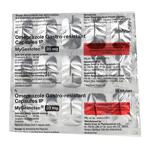 MYGESTOTEC 20 Capsule 15's