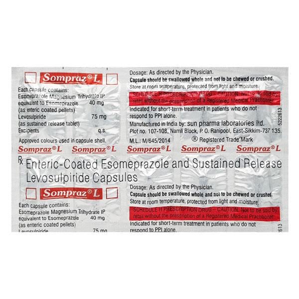 Sompraz L Capsule 10'S
