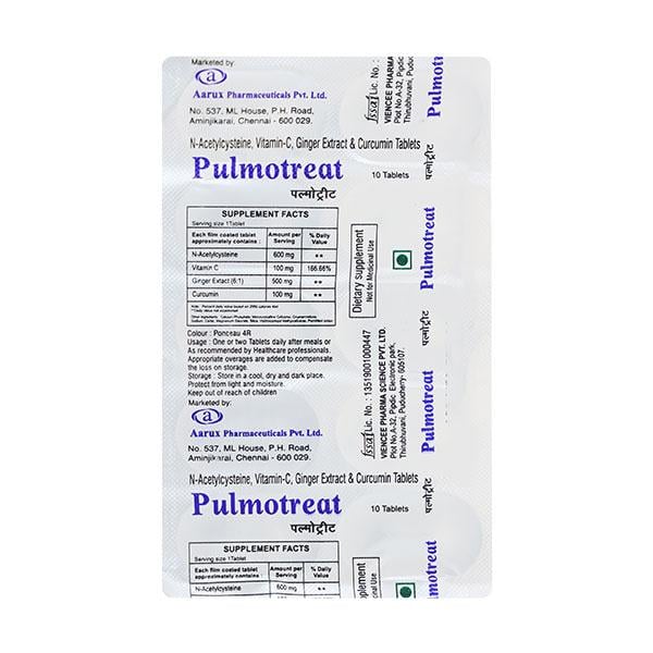 PULMOTREAT Tablet 10's
