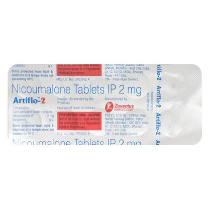 Artiflo 2mg Tablet 10'S