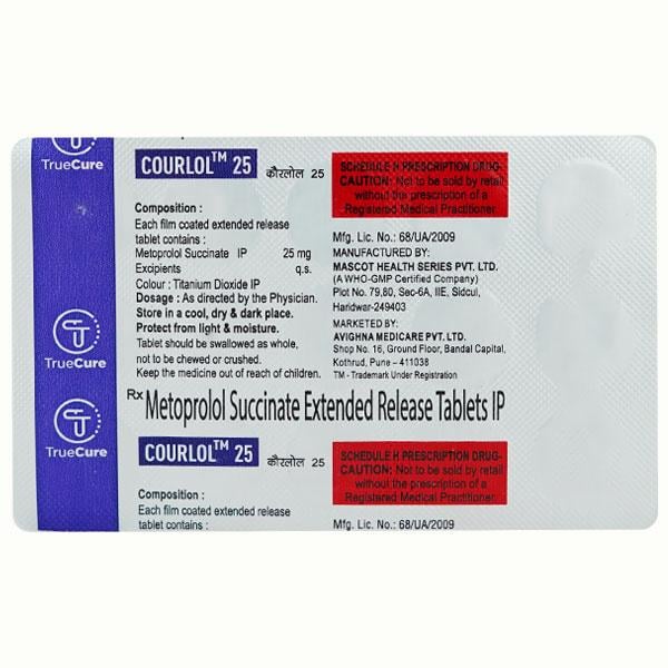 COURLOL 25 Tablet 15's