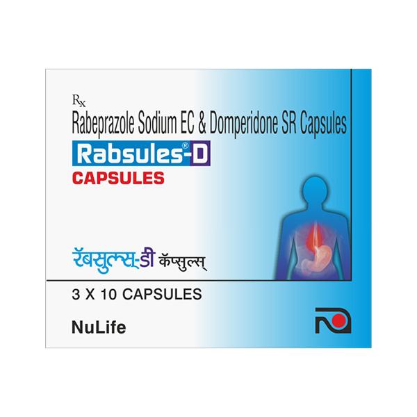 RABSULES D CAPSULE 10'S