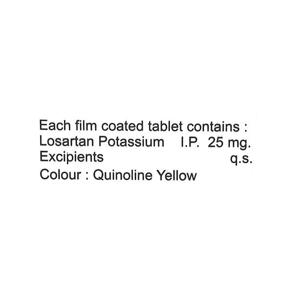 LO 25mg Tablet 10'S