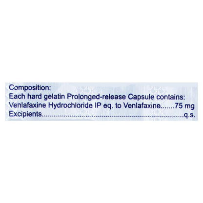 Venla XR 75mg Capsule 10'S