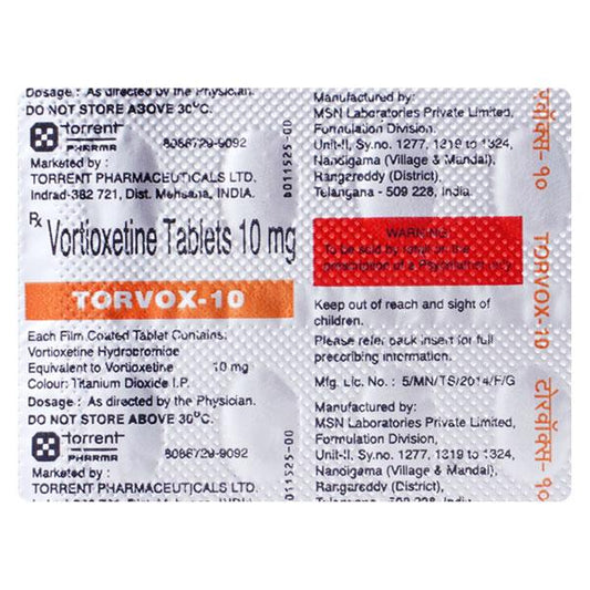 TORVOX 10 Tablet 10's