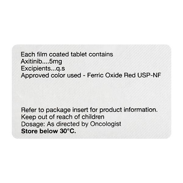 INLYTA 5mg Tablet 14's