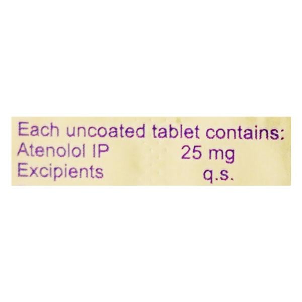 Aten 25mg Tablet 14'S
