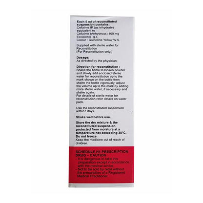 Zofix 100mg Dry Syrup 30ml