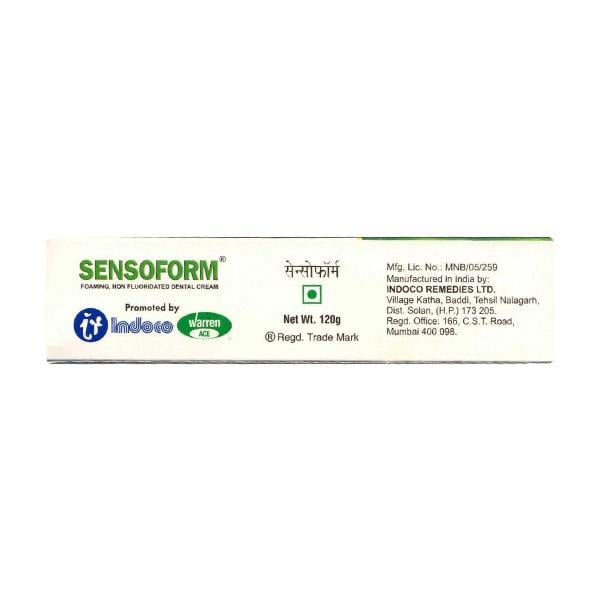 SENSOFORM Dental Cream 120gm