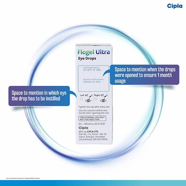 Flogel Ultra Eye Drops 10ml
