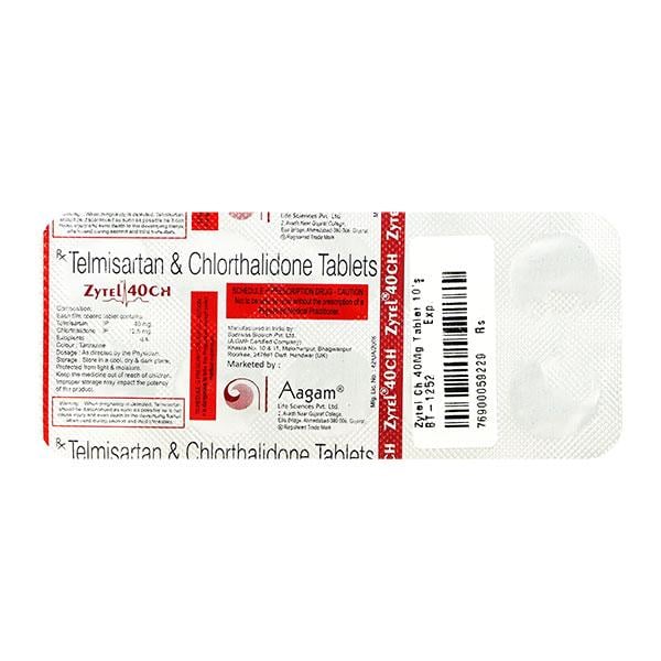 Zytel Ch 40Mg Tablet 10's
