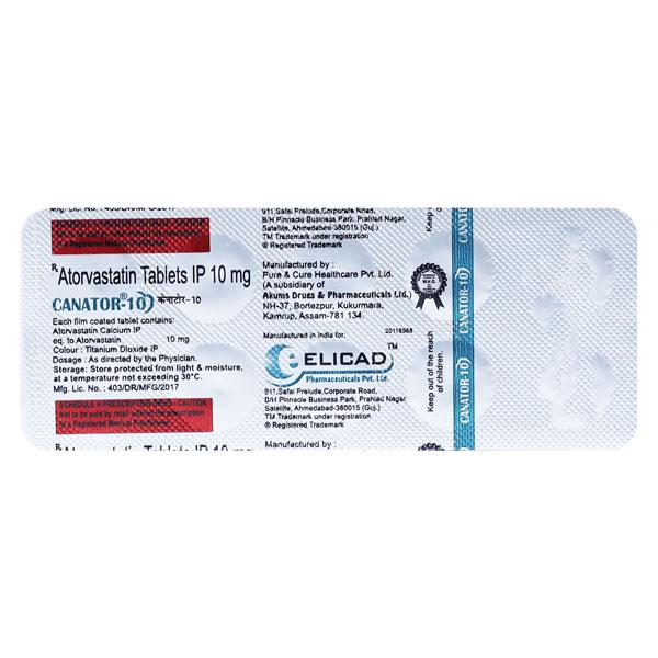 CANATOR 10 Tablet 10's