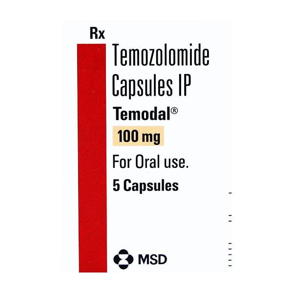 Temodal 100mg Capsule 5'S