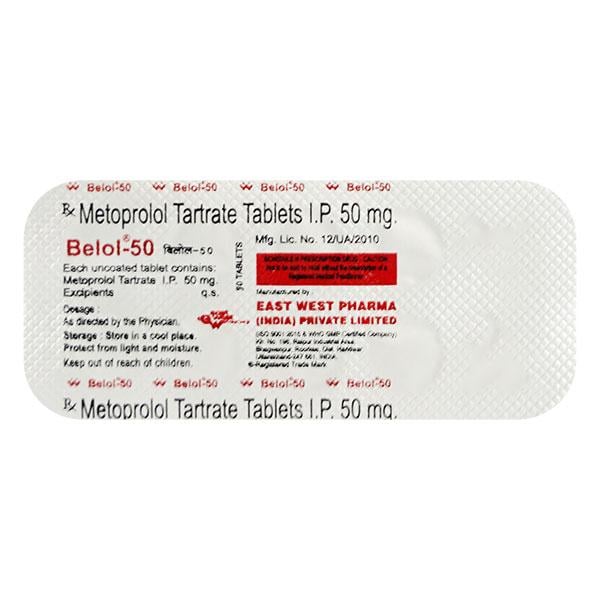 Belol 50mg Tablet 10'S