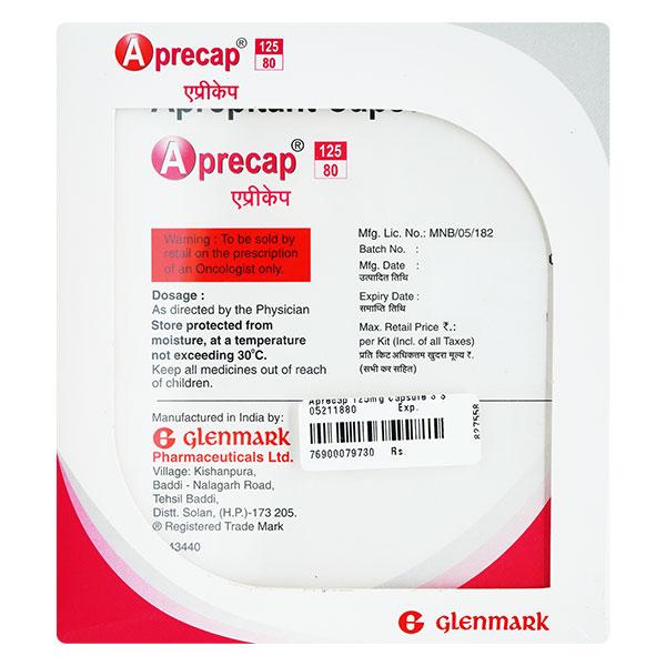 Aprecap 125/80 Capsule 3'S