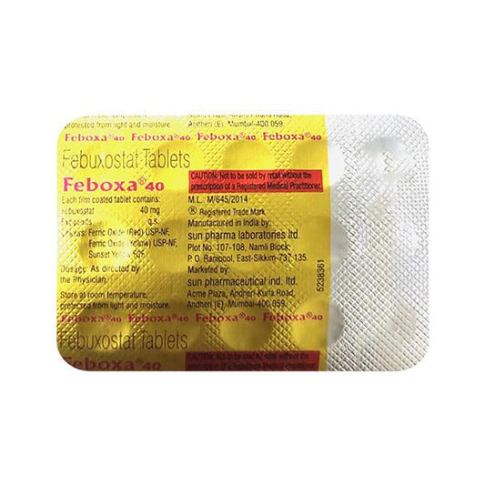 FEBOXA 40 Tablet 15's