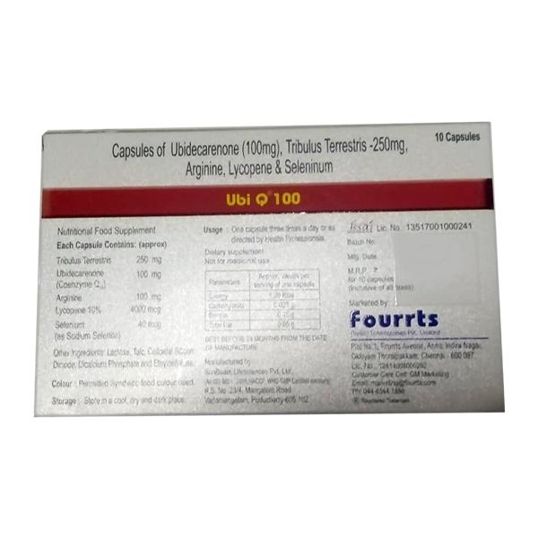 UBI Q 100mg Capsule 10'S