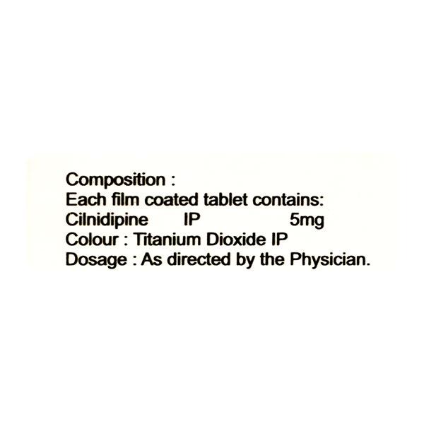 Cilidin 5mg Tablet 10'S