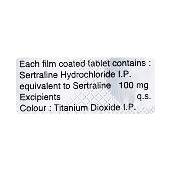 Serta 100mg Tablet 15'S