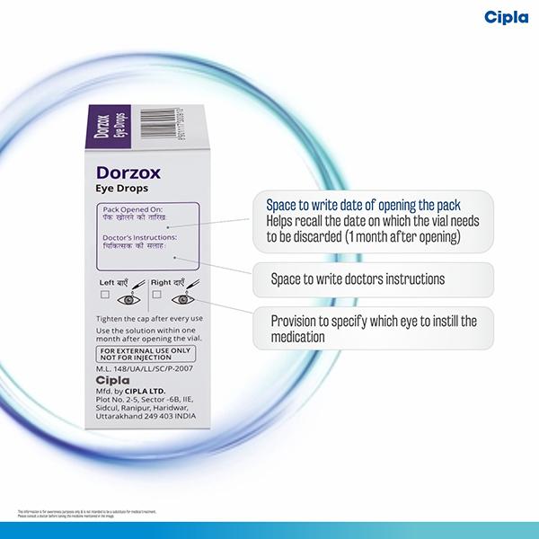 Dorzox Eye Drops 5ml