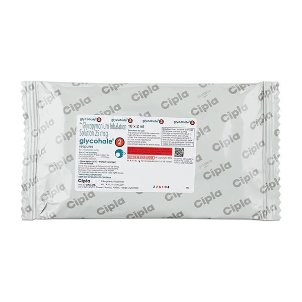 GLYCOHALE 2 Respules 10x2ml