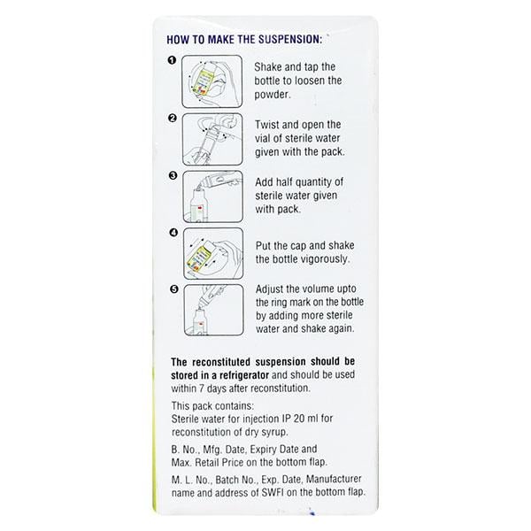 Zipod 50mg Dry Syrup 30ml