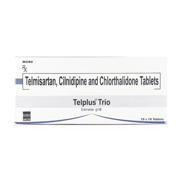 Telplus Trio 6.25Mg Tablet 10's