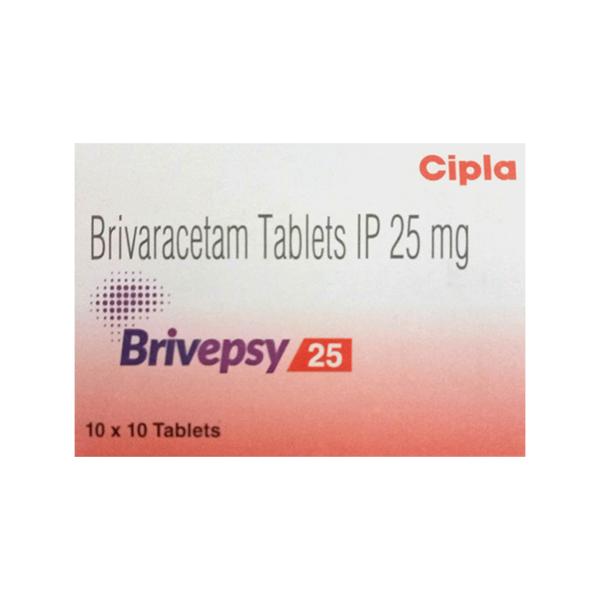 BRIVEPSY 25 Tablet 10's