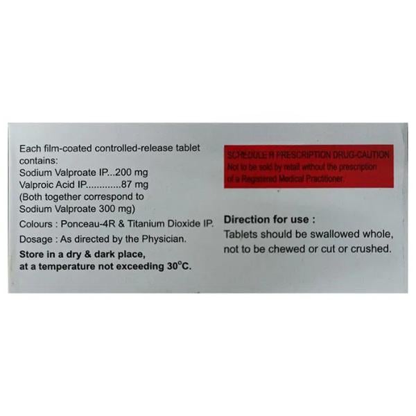 VALPRID CR 300 Tablet 15's