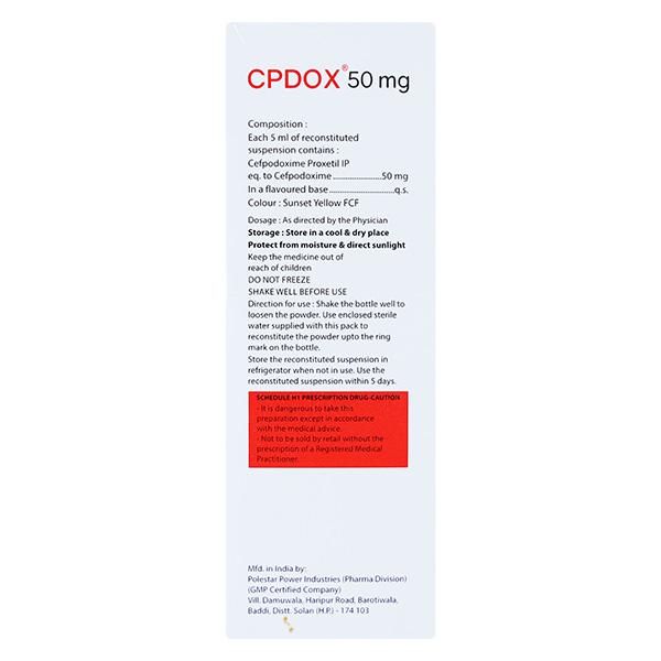 CPDOX 50mg Oral Suspension 30ml