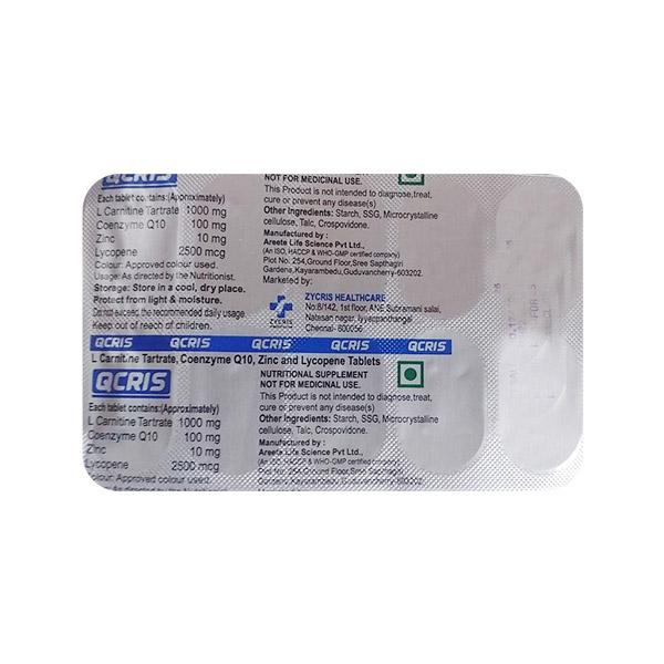 QCRIS Tablet 10's - Global Surgicals