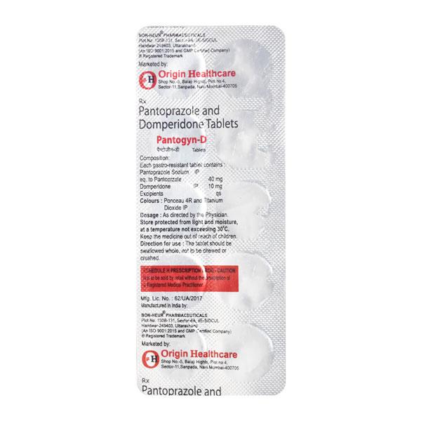 Pantogyn D Tablet 10's