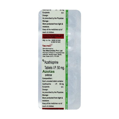 AZOTAS 50mg Tablet 10's
