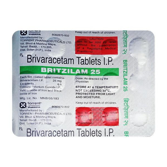 BRITZILAM 25 Tablet 15's