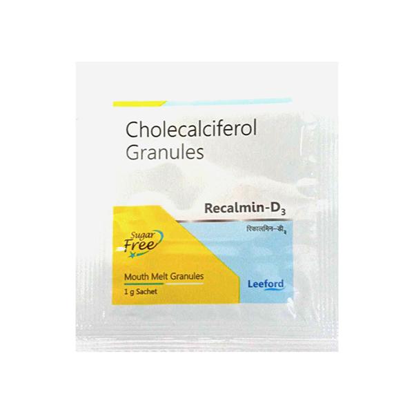 RECALMIN D3 Sugar Free Sachet 1gm