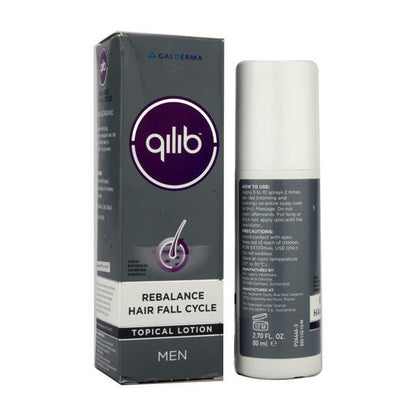 Qilib Rebalance Hair Fall Cycle Men Lotion 80ml - Global Surgicals