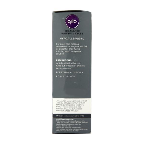 Qilib Rebalance Hair Fall Cycle Men Lotion 80ml - Global Surgicals