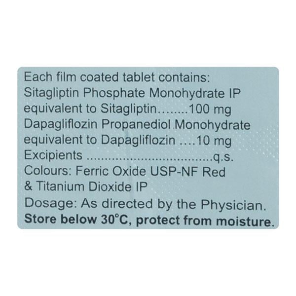 SITAPRIDE D 100/10 Tablet 15's