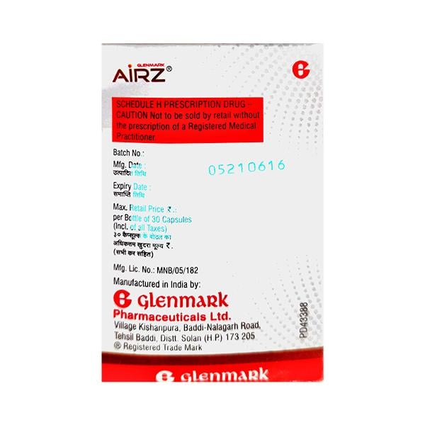 Airz 50mcg Capsule 30'S
