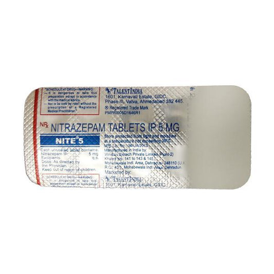 Nite 5mg Tablet 10'S