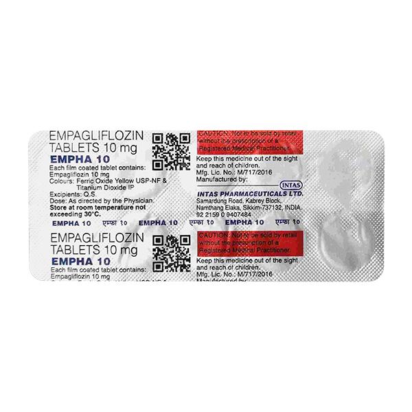 EMPHA 10 Tablet 10's