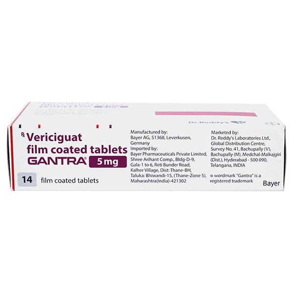 GANTRA 5mg Tablet 14's