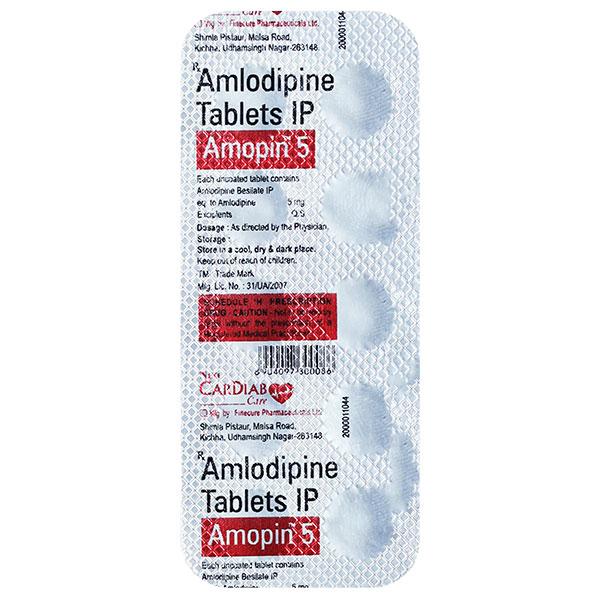 AMOPIN 5 Tablet 10's