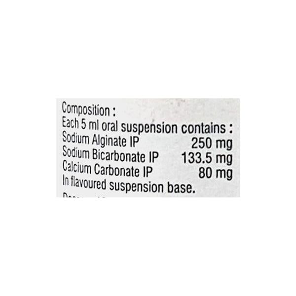 GELRAFT PEPPERMINT FLAVOR Oral Suspension 150ml