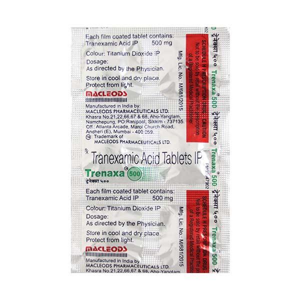 Trenaxa 500mg Tablet 6'S