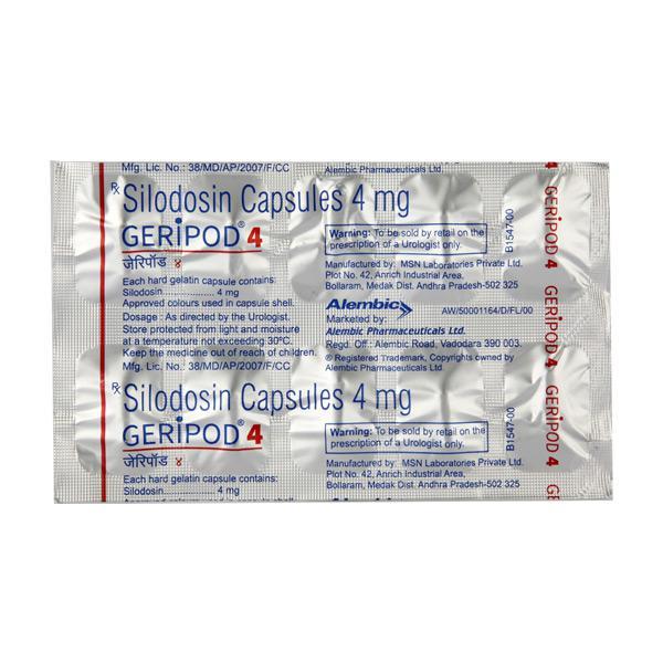 Geripod 4mg Capsule 10'S