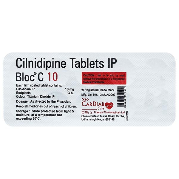 BLOC C 10 Tablet 10's