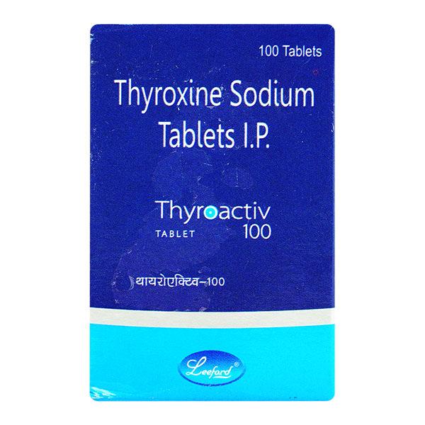 THYROACTIV 100mcg Tablet 100's